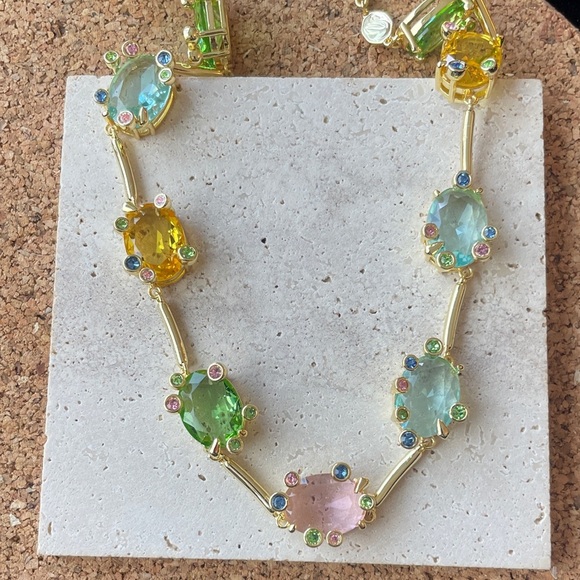 Swarovski Jewelry - Swarovski Elegant Multicolor Gemstone Necklace